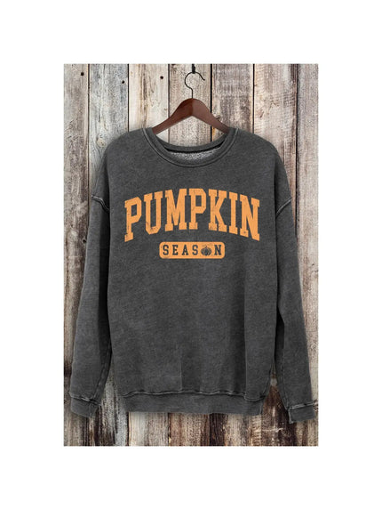 Pumpkin Mineral Sweatshirt, mineral black-front