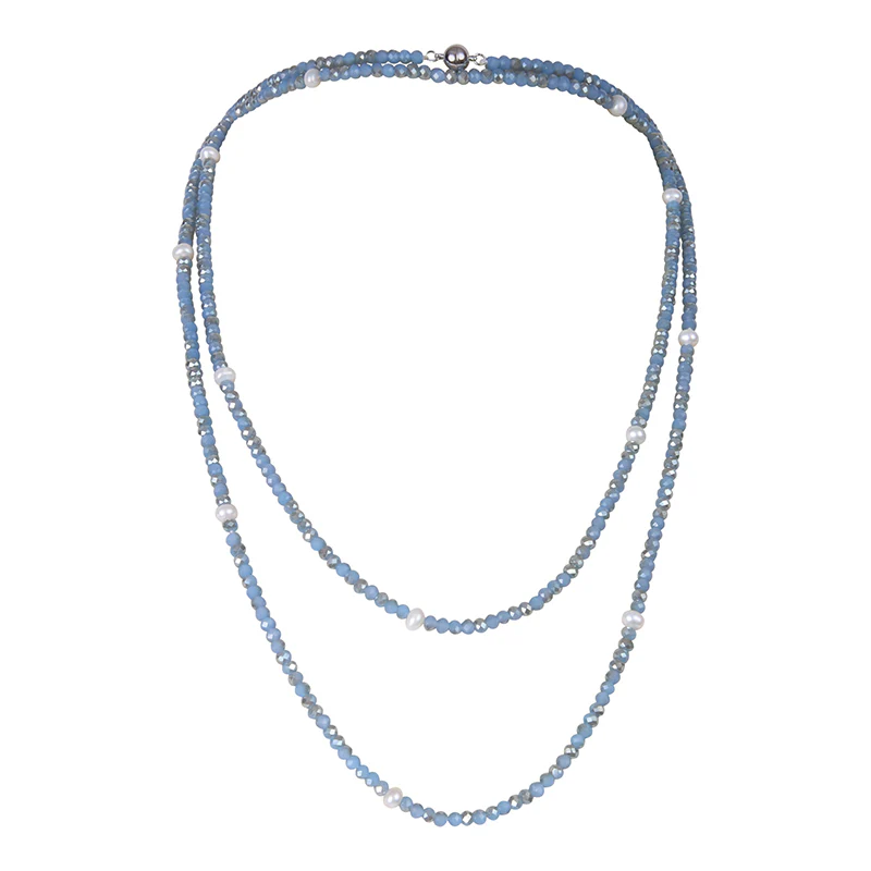 199-25-S | SMOKY BLUE LITE CRYSTAL PEARL 42