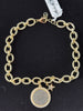 Pearl Bezal Solver Gold Chain Horse Coin NW-25-144