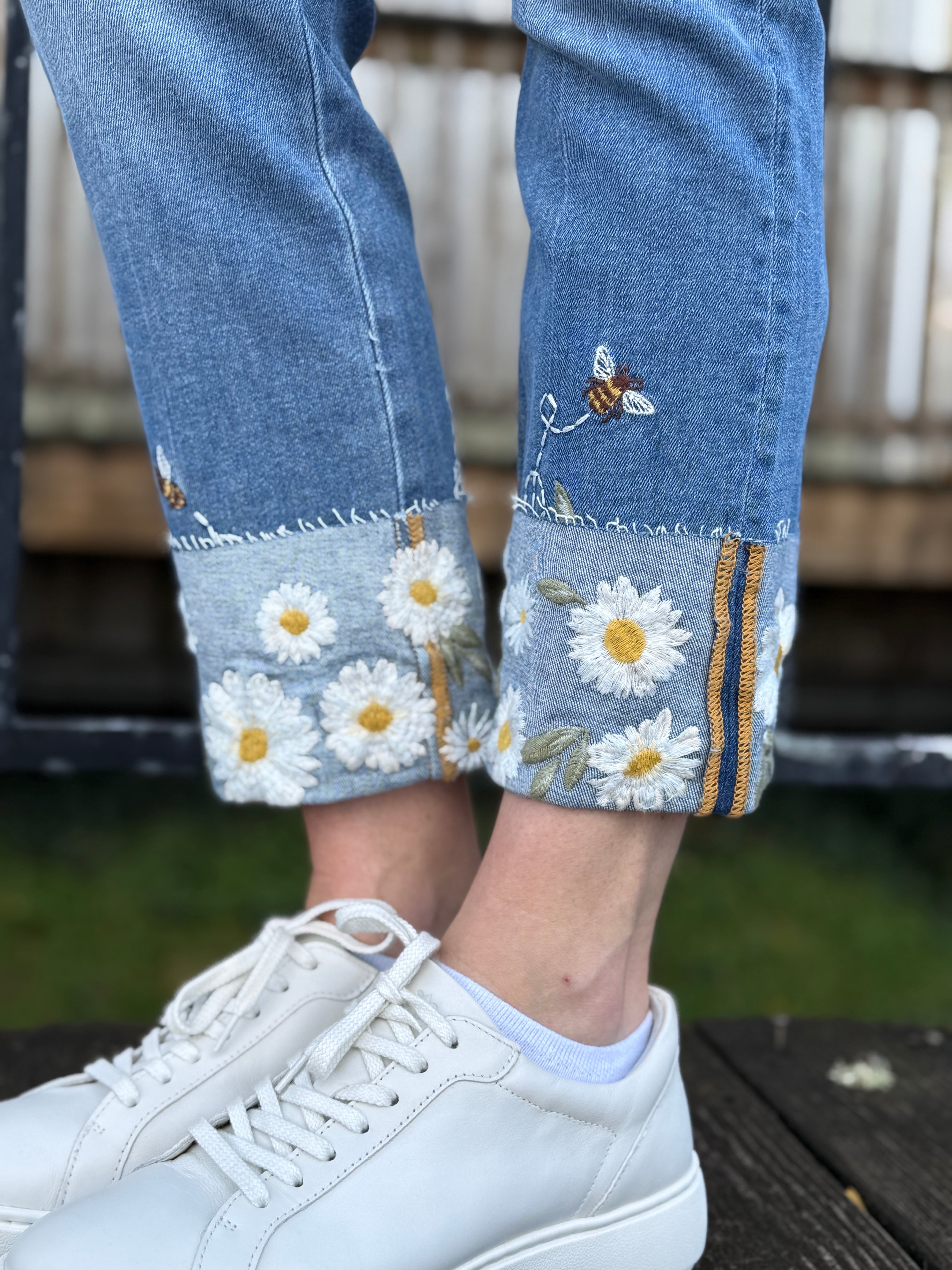 Driftwood Colette X Daisy Bee cuff detail