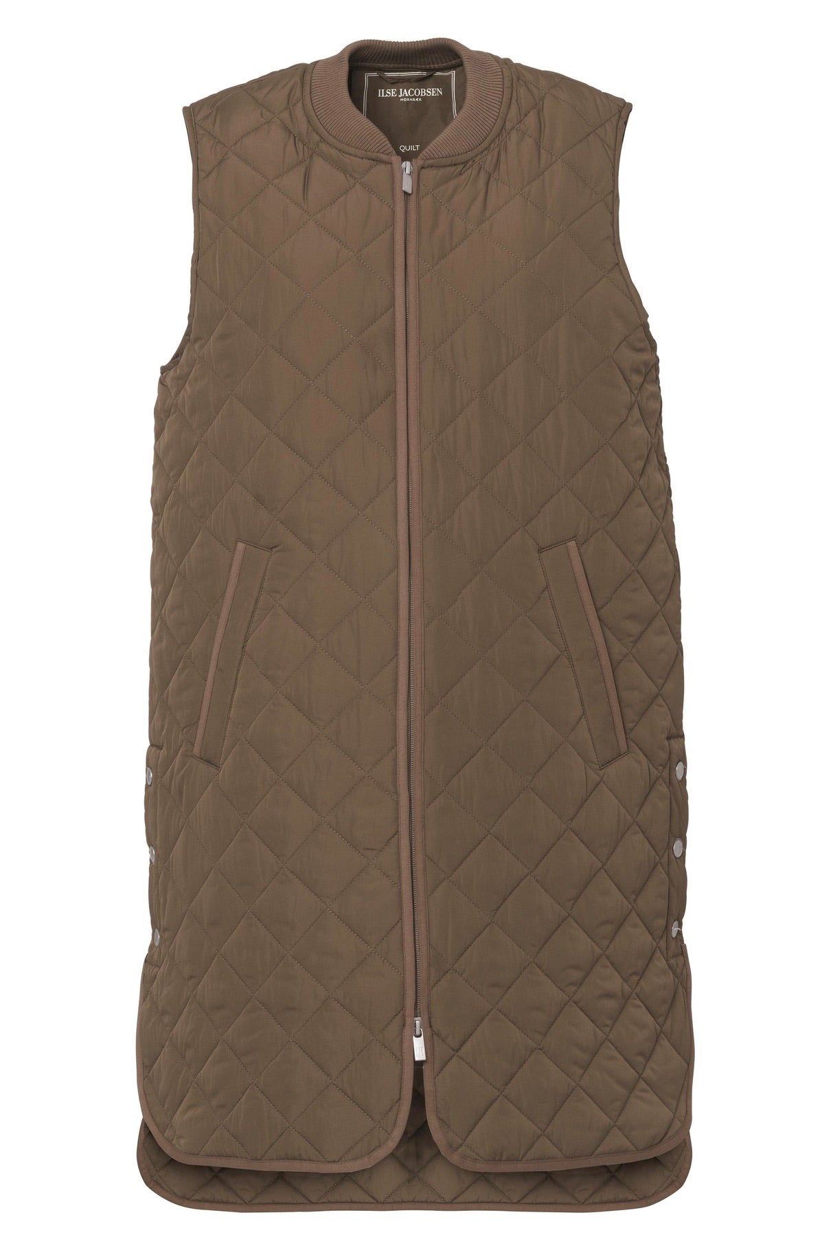 Ilse Jacobsen Art25 Vest, 206 Mud-front