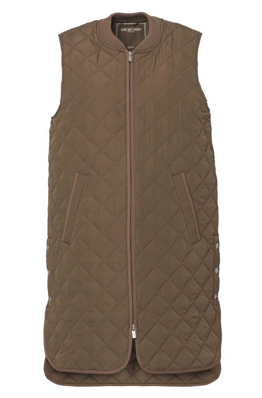 Ilse Jacobsen Art25 Vest, 206 Mud-front