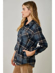 Marjorie Plaid Shirt Jacket