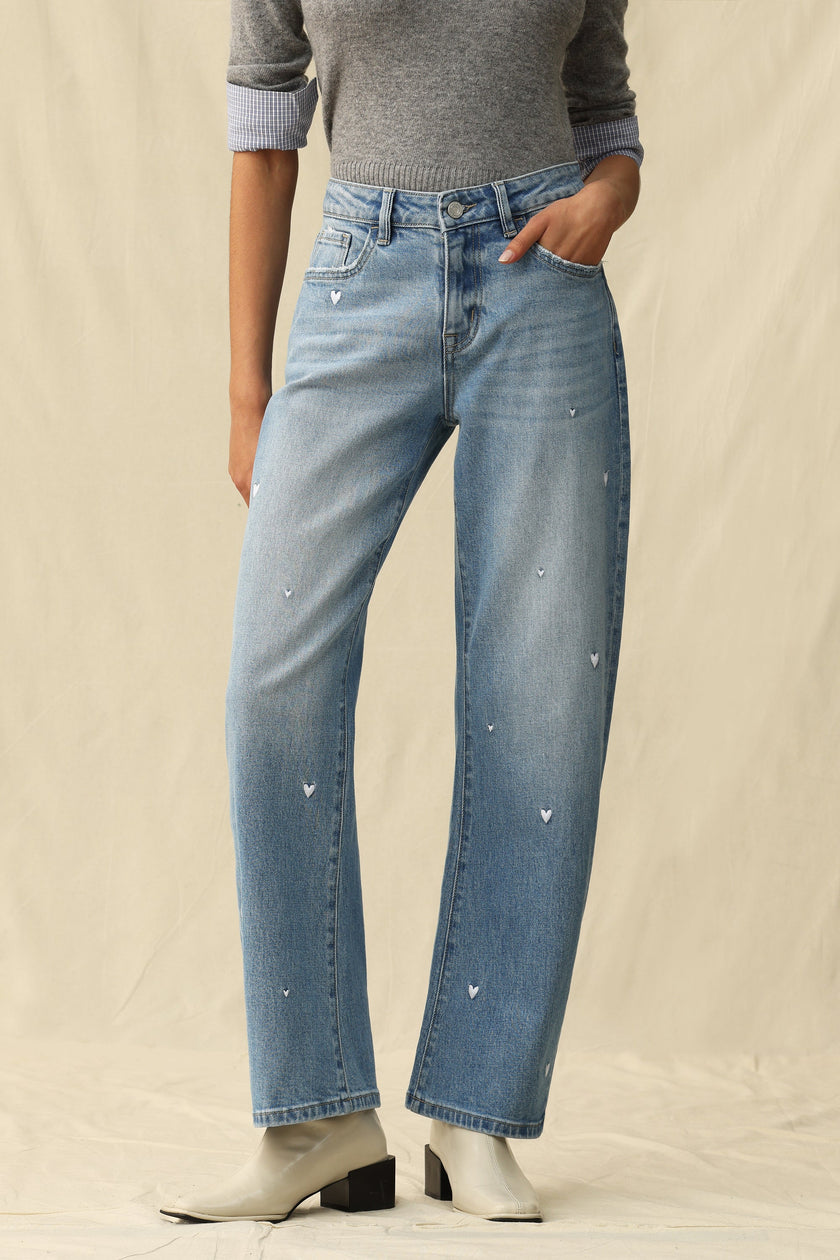 FLORA MID RISE BARREL