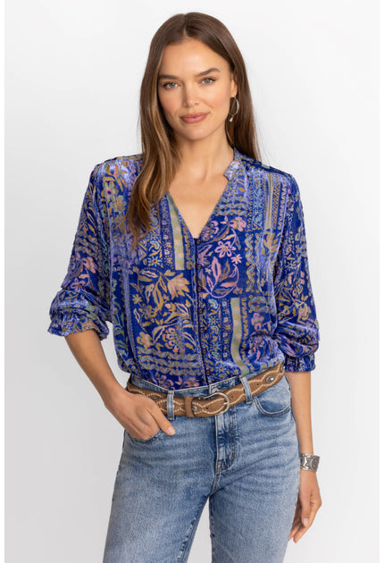 Joasie Burnout Blouse