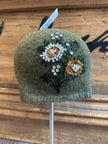 Sequin Wildflower Bouquet Beanie