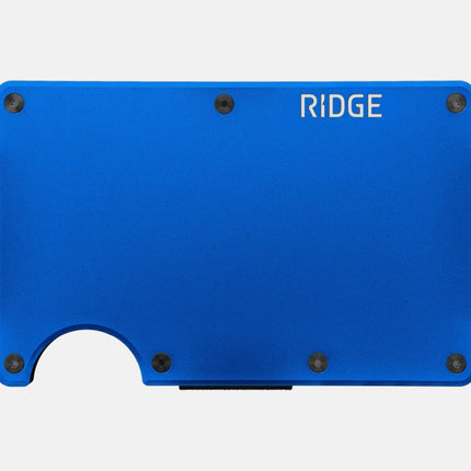 Ridge Wallet | High Dive Blue-Cash Strap