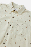 LOUNGE SHIRT vintage white  close up front