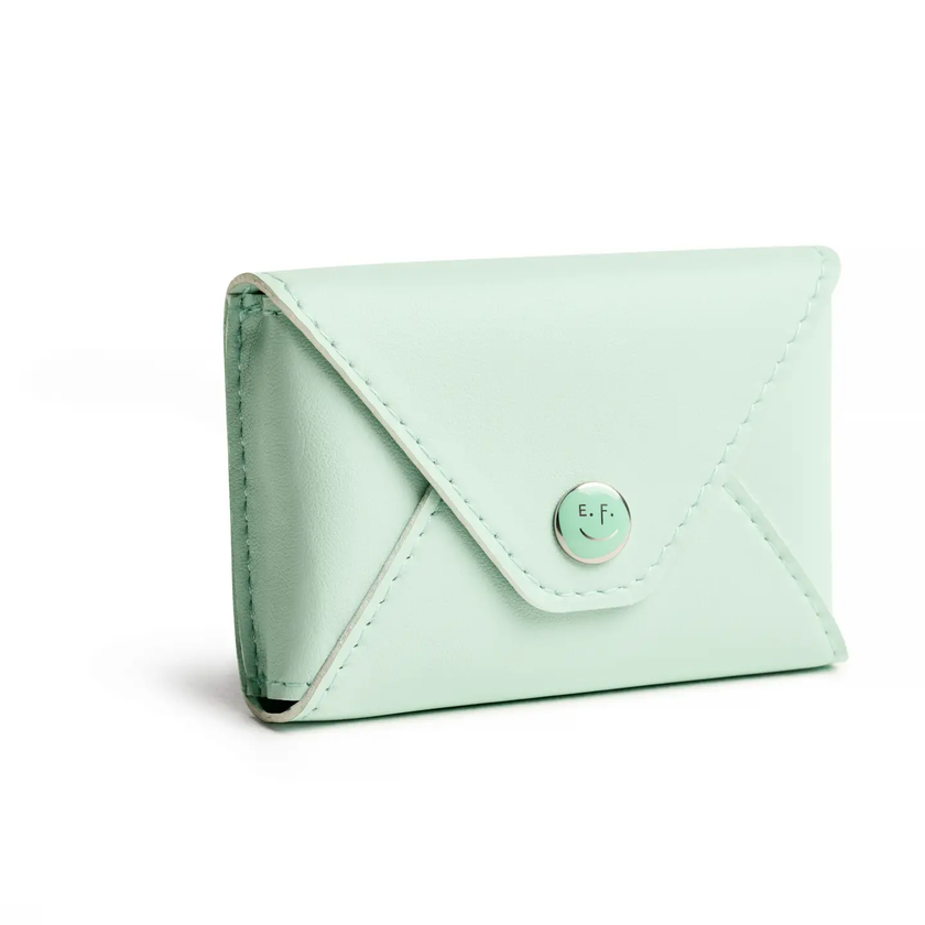 E. Frannie Pack | Little Notes® Cardholder Seaglass Green