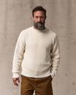 Filson Vintage Cotton Crewneck Sweater natural front