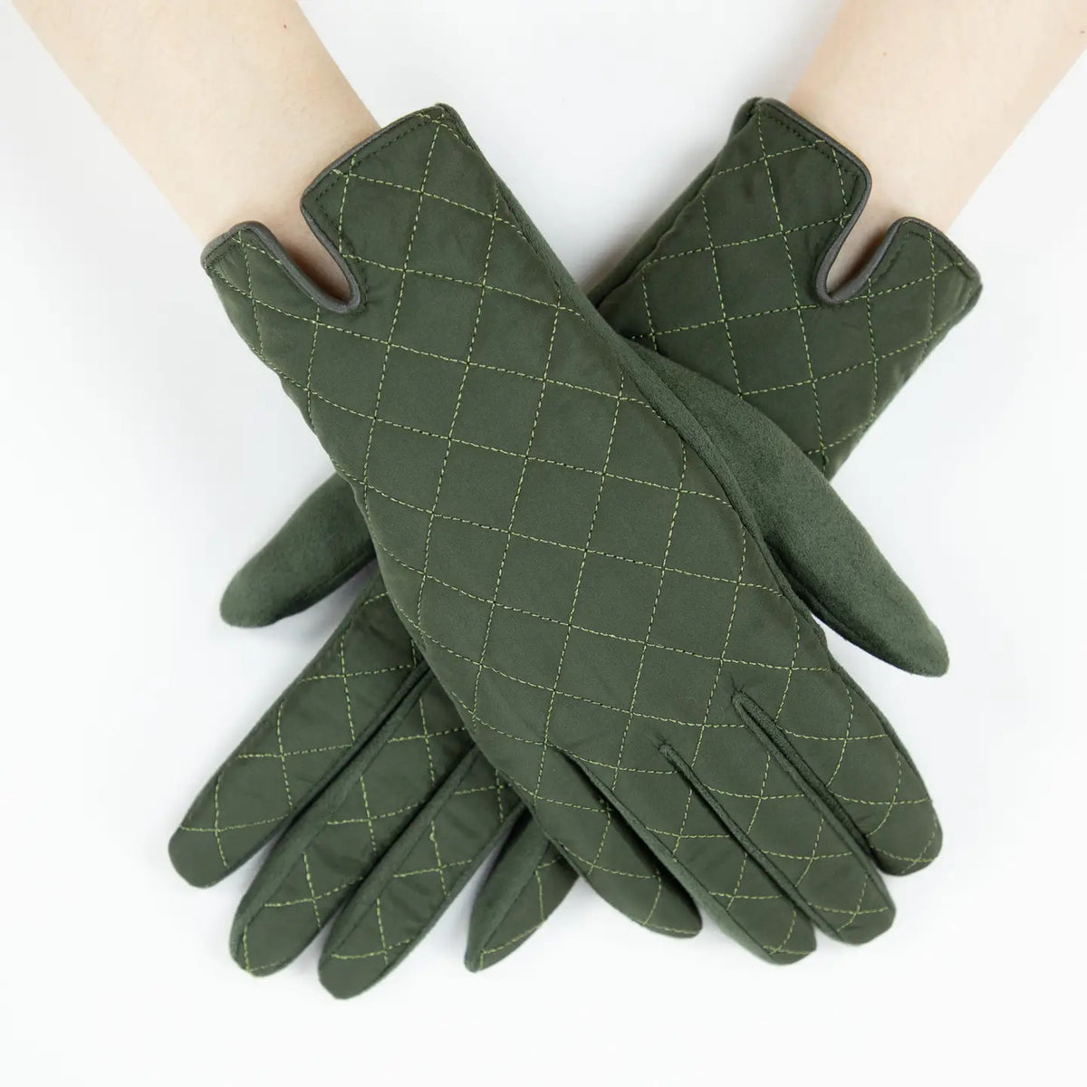 Quilted Solid Gloves