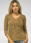 Greta Top front dijon