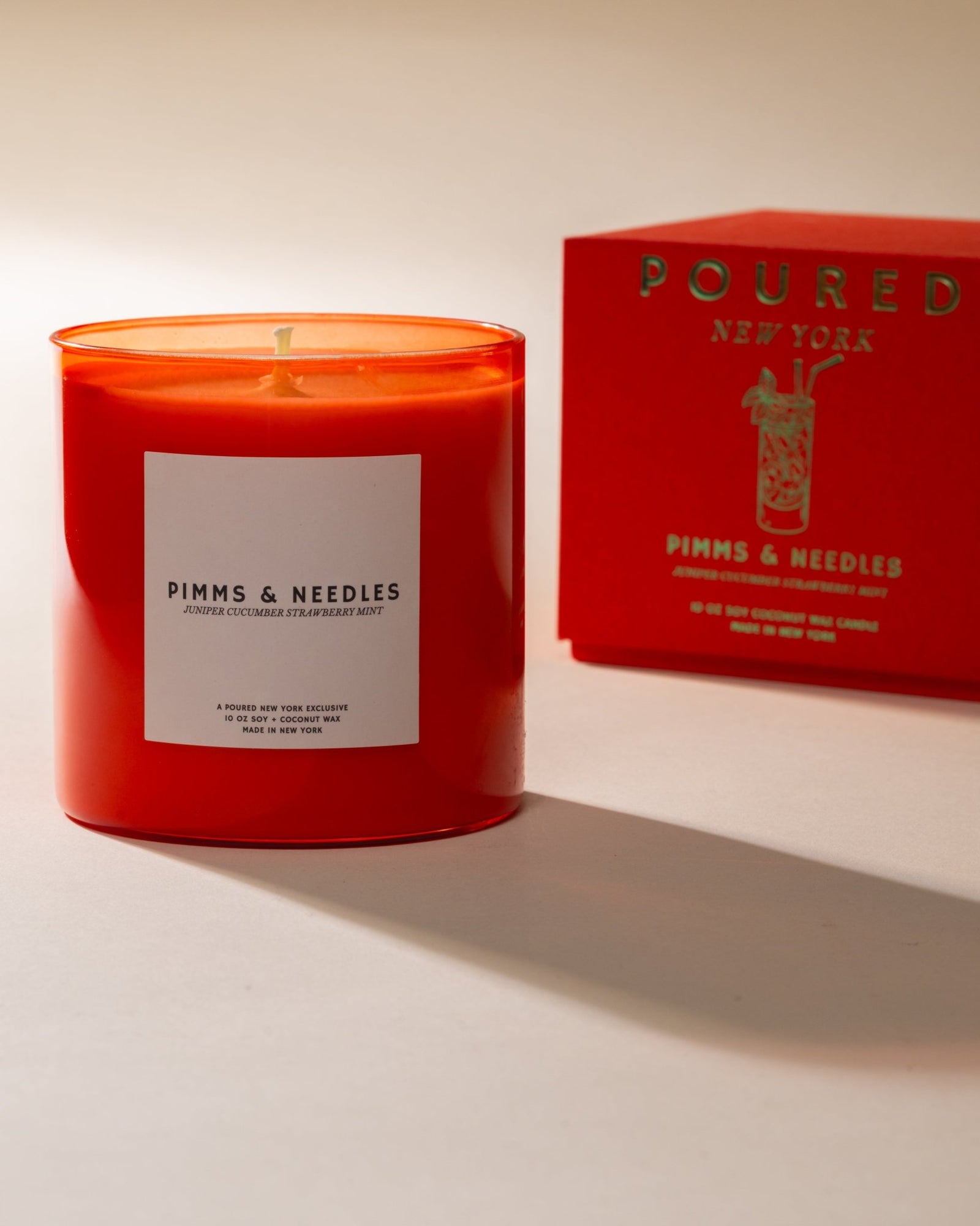 Pimms & Needles 10 oz Soy Wax Candle