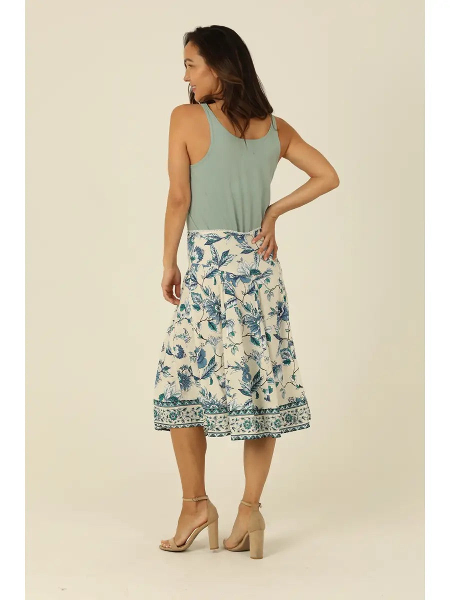 Elastic Waist Skirt