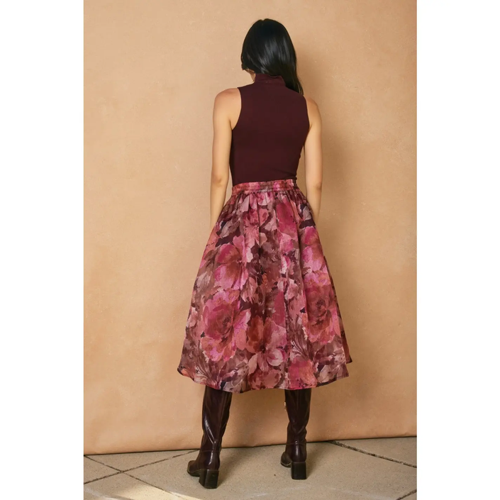  Midi/Maxi Woven Skirt back