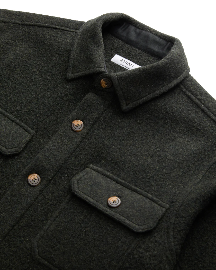 The Field Coat wilderness close up