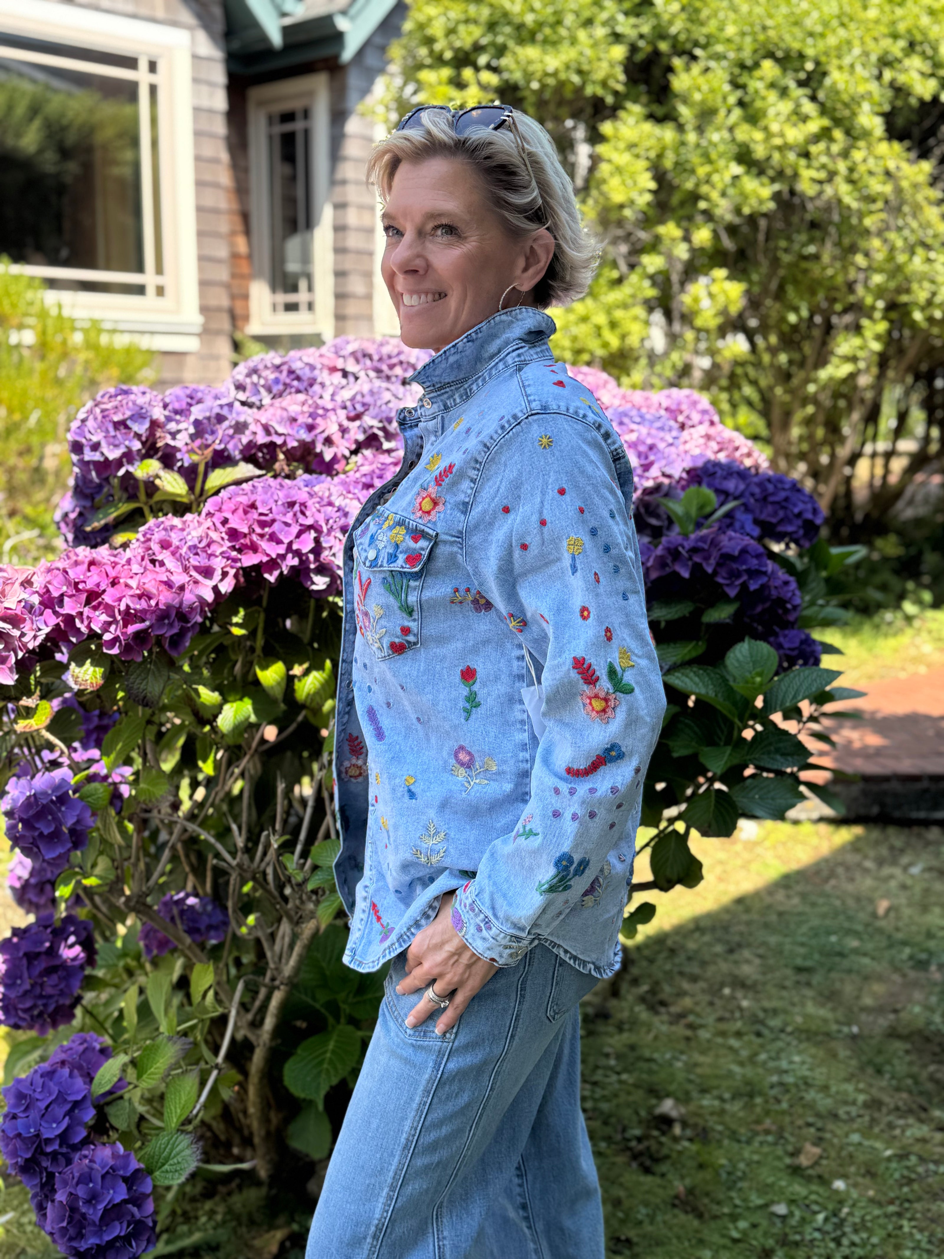 Soleil Prairie Denim Shirt