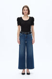 Lisa Mid Rise Wide Leg front