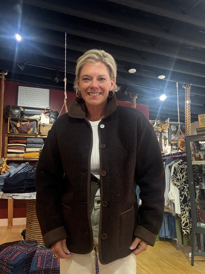 Leonora Teddy Shearling Jacket