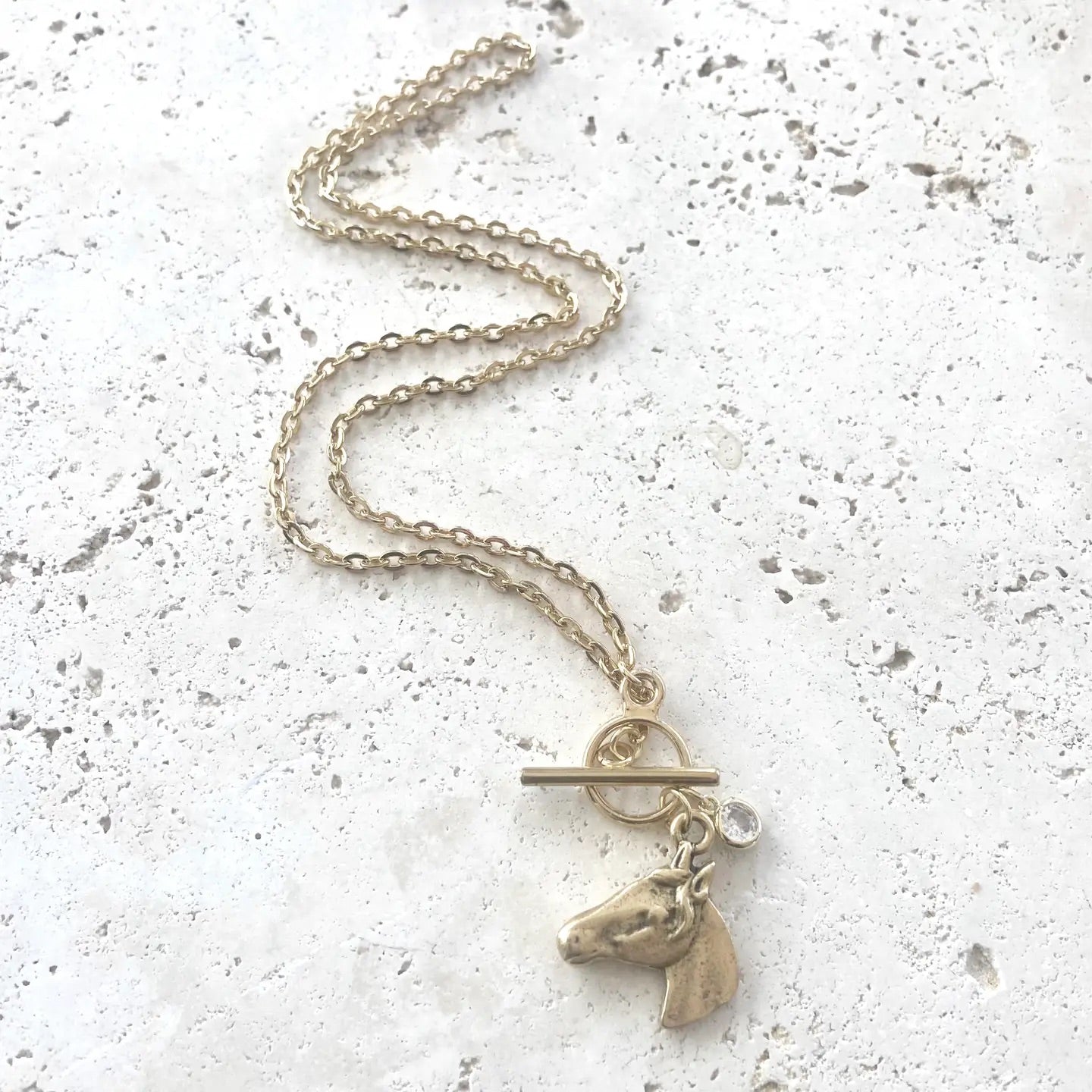 Horse Derby Necklace