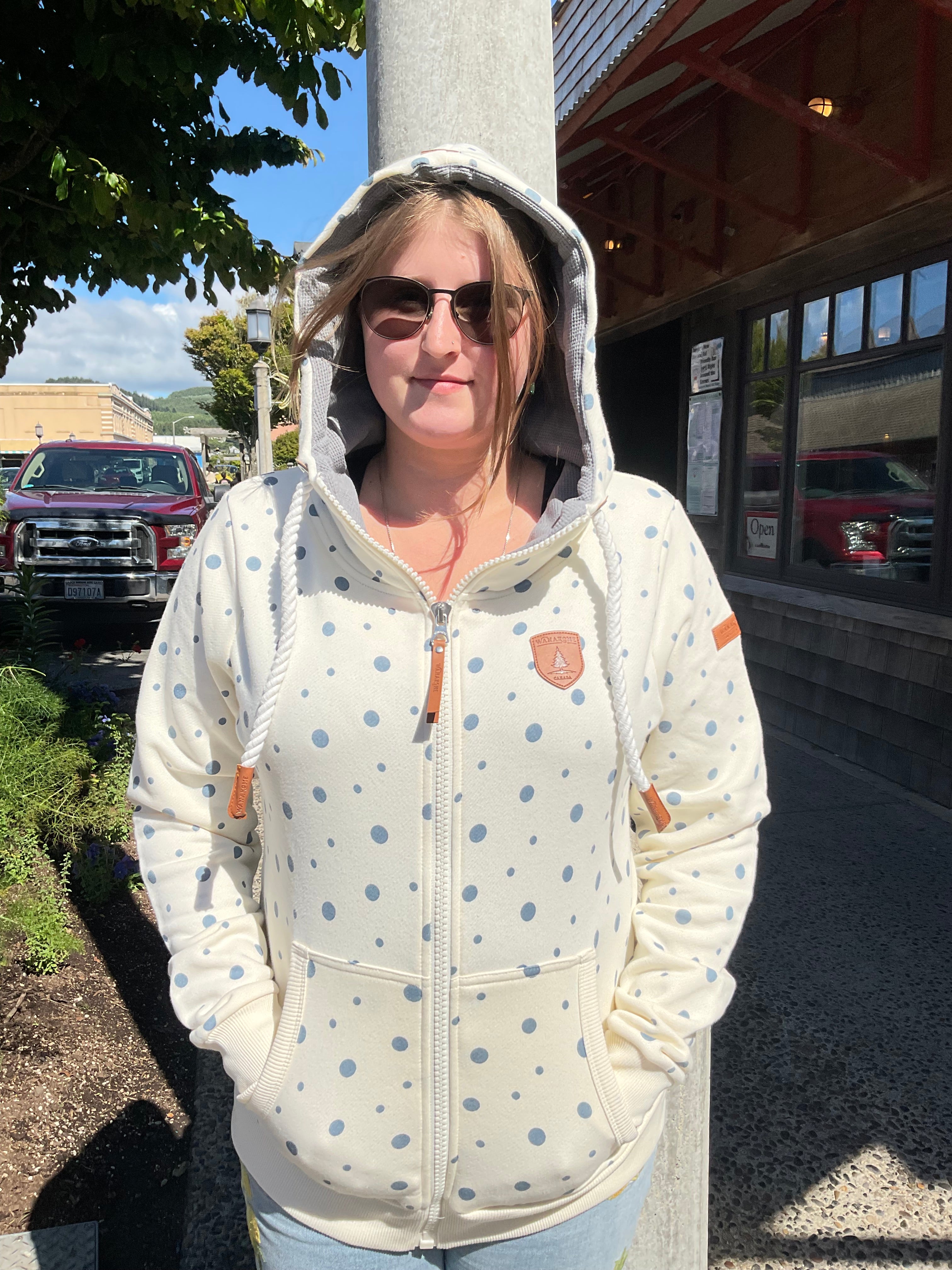 Wanakome Jayne Print Hoodie