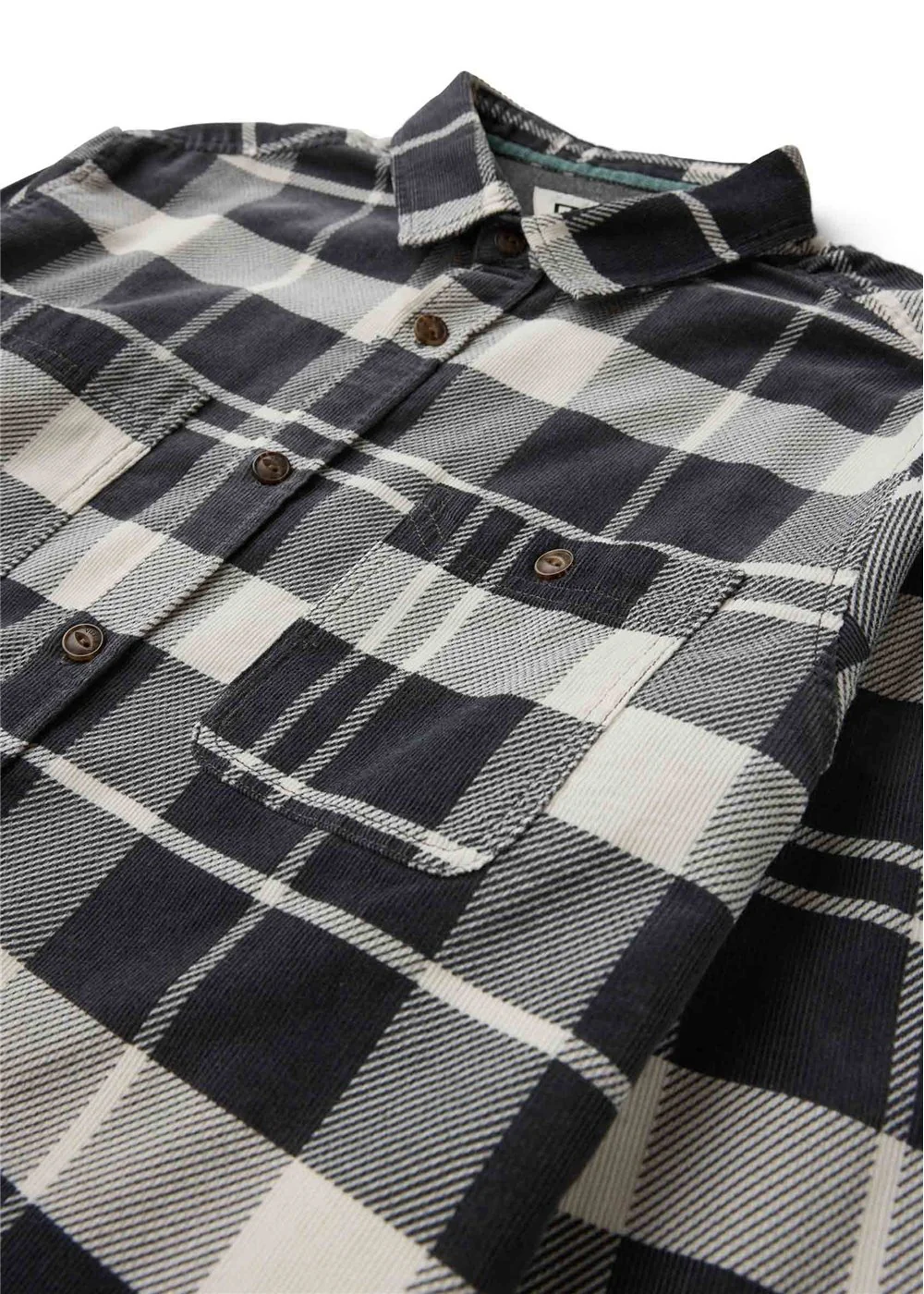 Rails Cord Printed Eco LS Shirt