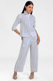 Effortless Pant - Stripe-front