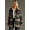Black, Tan & Gray Plaid Jacket