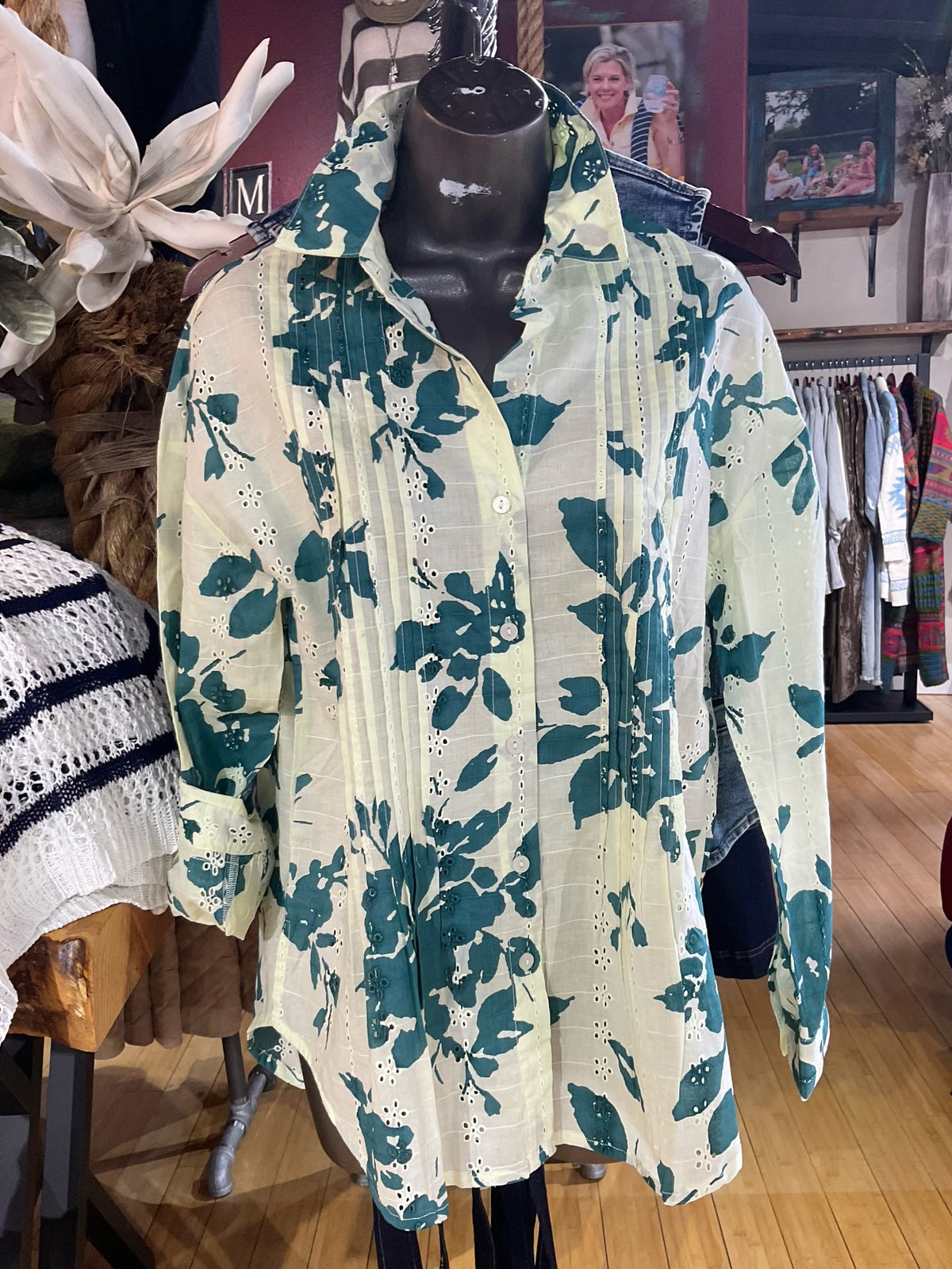 Bel Air Botanical Blouse
