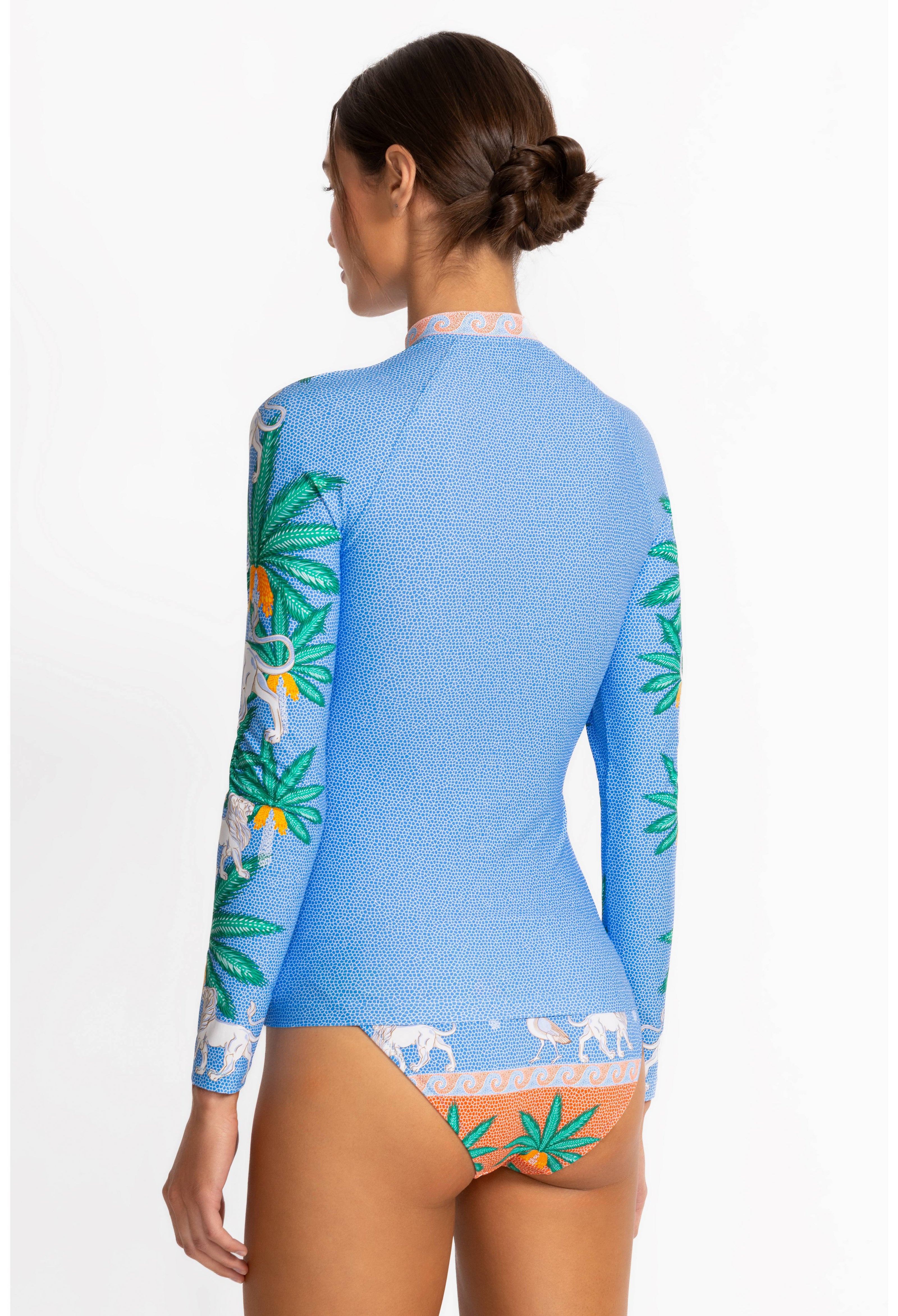 JW X PAOLITA LONG SLEEVE SURF SHIRT back