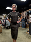 SPARKLE SEQUIN Pencil Skirt