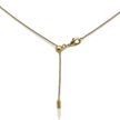 Gold Mini Square Wilhelmina Necklace | 20