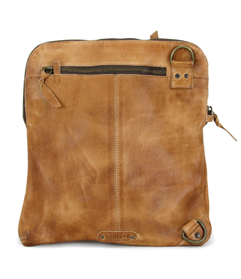 Bed|Stu Aiken tan rustic back