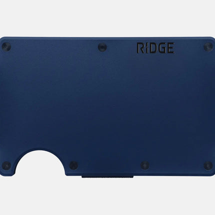 Ridge Wallet | Dark Harbor-Cash Strap