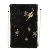 Holidaze Silver and Black Beaded Crossbody Phone Bag back