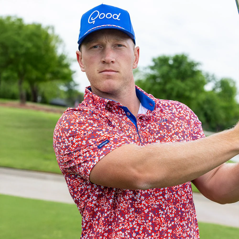 Beachside Floral Polo