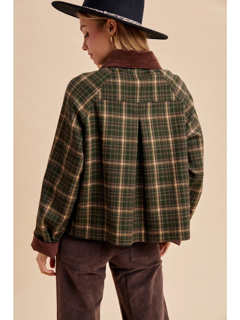 Iona Tartan Barn Jacket