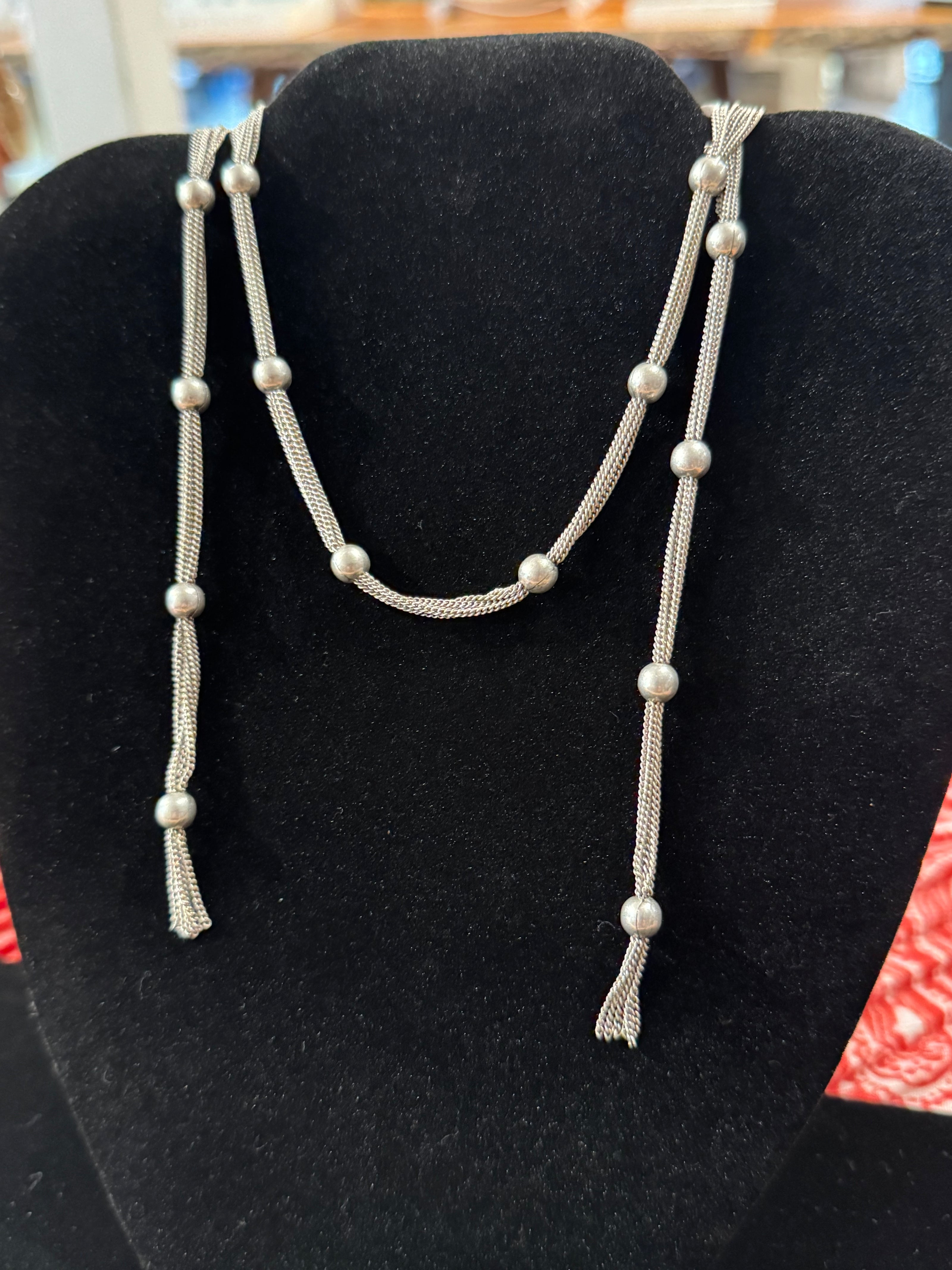 Lairat Gunmetal Necklace  NW-25-106