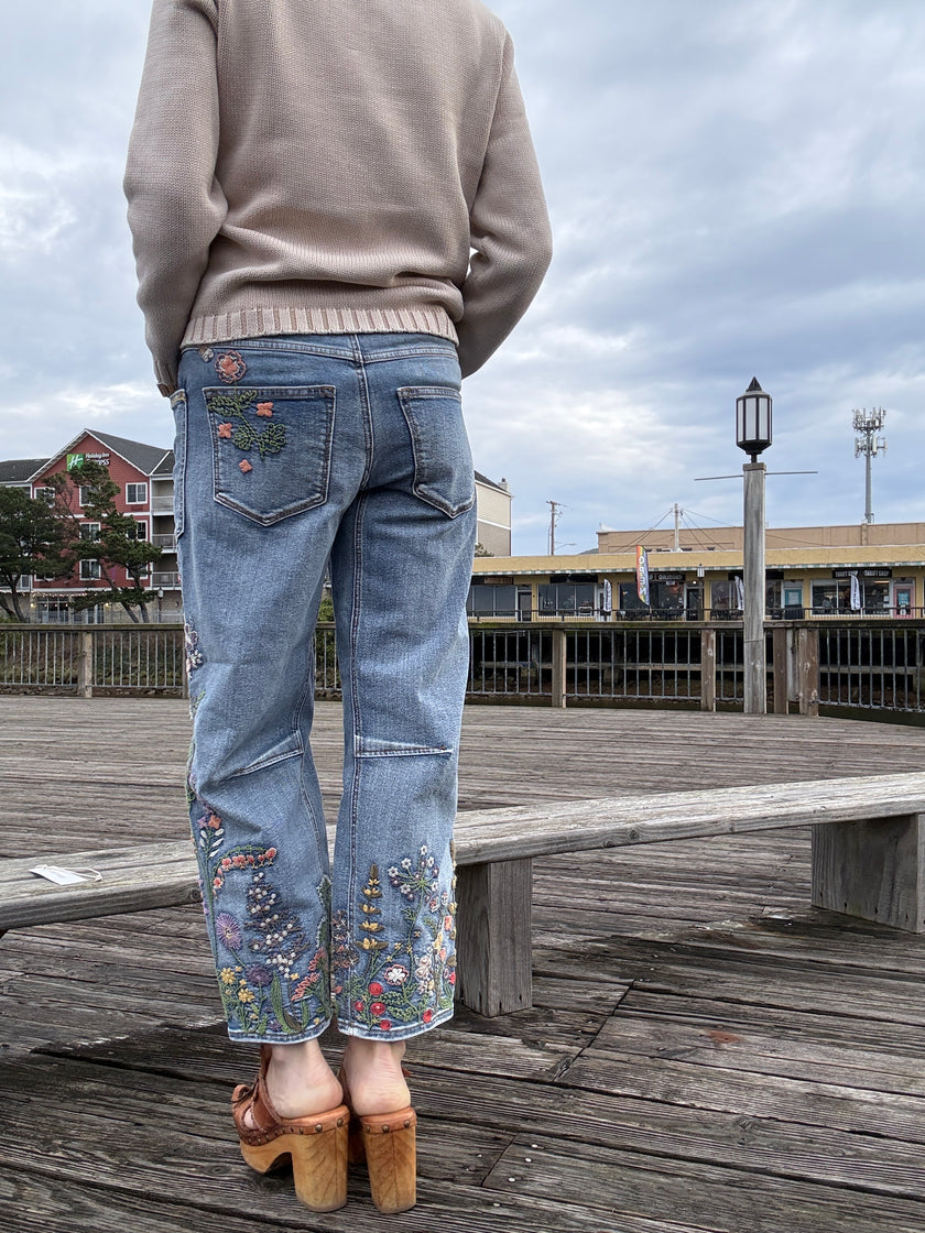 BARBIE X FLOWER FIELDS back