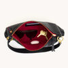 kyle black/brushed gold red zip NA