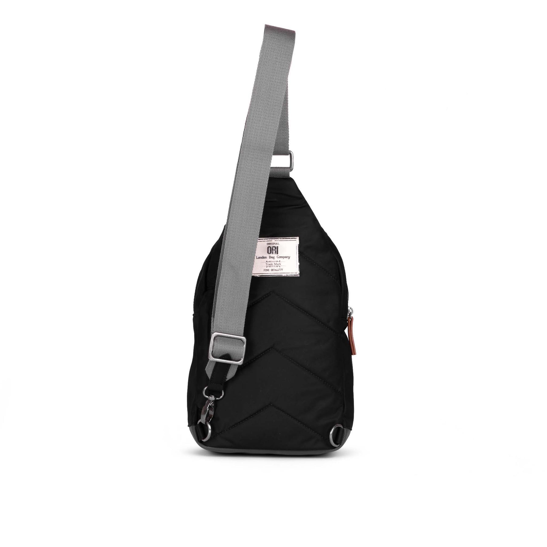 Willesden B (Recycled Nylon) Large Sustainable Scooter Bag | black back