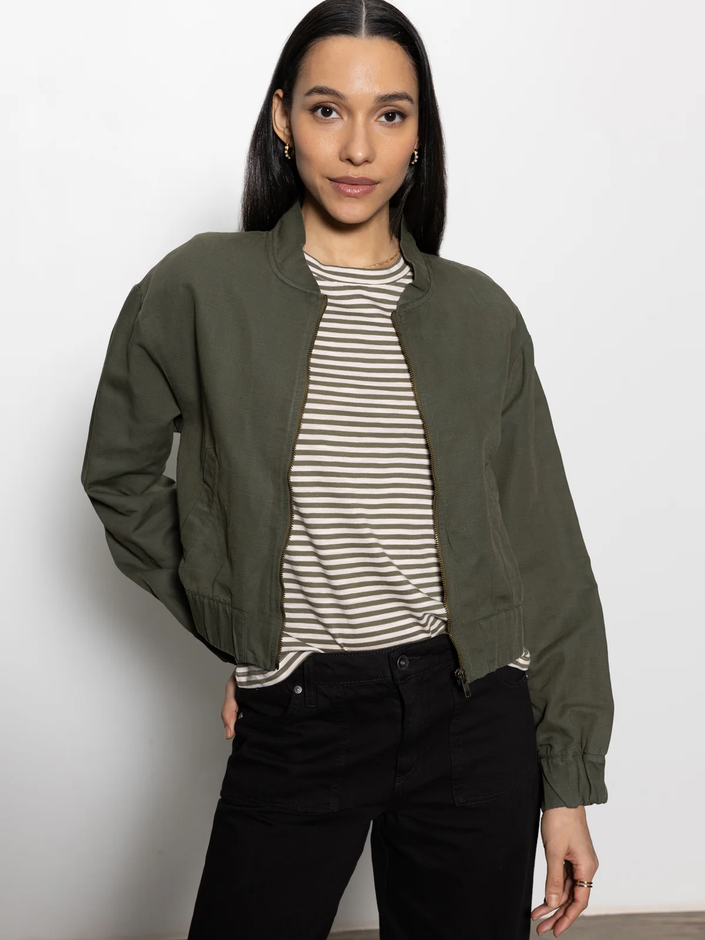 LINEN BOMBER