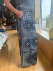 Bandana Print Pant Navy
