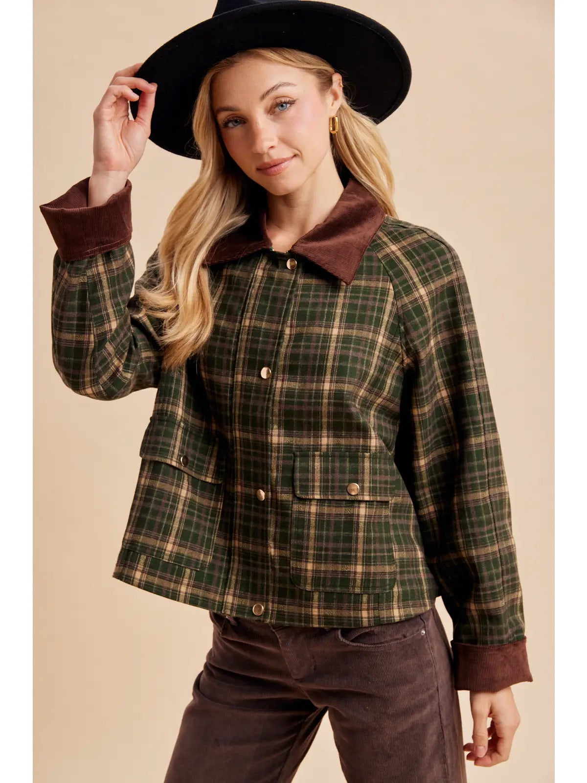 Iona Tartan Barn Jacket