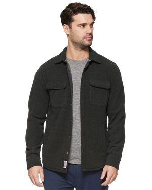 Maplewood Double Brushed Fleece Shirt Jacket