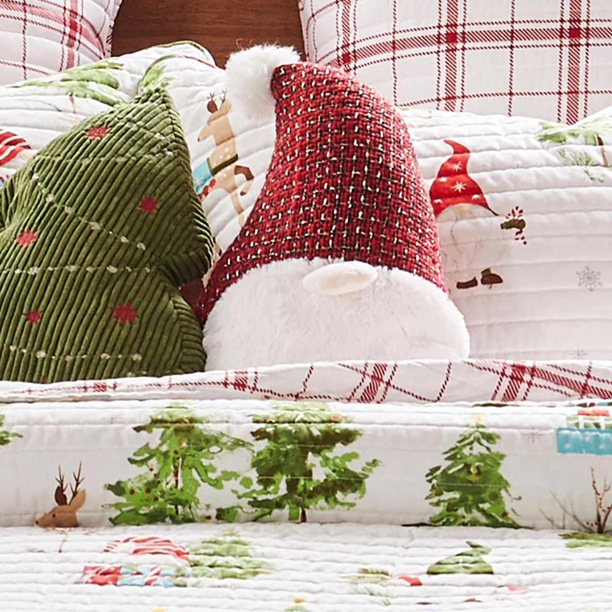 Gnome Forest Gnome Pillow