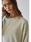 Inside Out Roll Neck Pullover Sweater