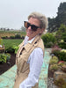 Sleeveless Double-Breasted Trench Vest