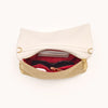 VIP Med-Calla Lily White Raffia BG