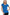 Rae Ribbed Round Neck SS Tee classic blue